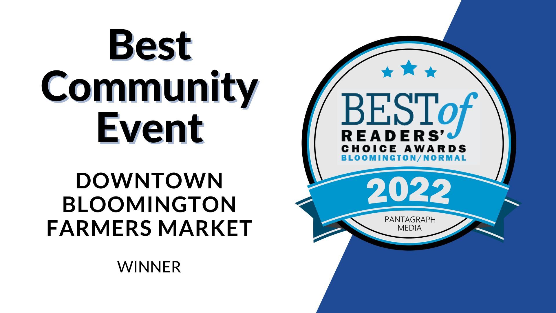 Best Community Event - Winner